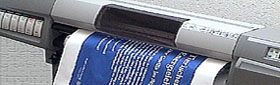 HP Druckmaschine bis 107 cm Rollenbreite