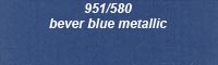 580 bever blue metallic