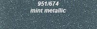 674 mint metallic