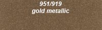 919 gold metallic