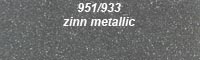 933 zinn metallic