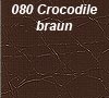 080 Crocodile braun