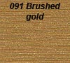 091 Brushed gold