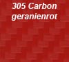 305 Carbon geranienrot