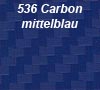 536 Carbon mittelblau