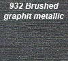 932 Brushed graphit metallic