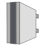 doppelseitiges Transparent mit Plexiglashauben